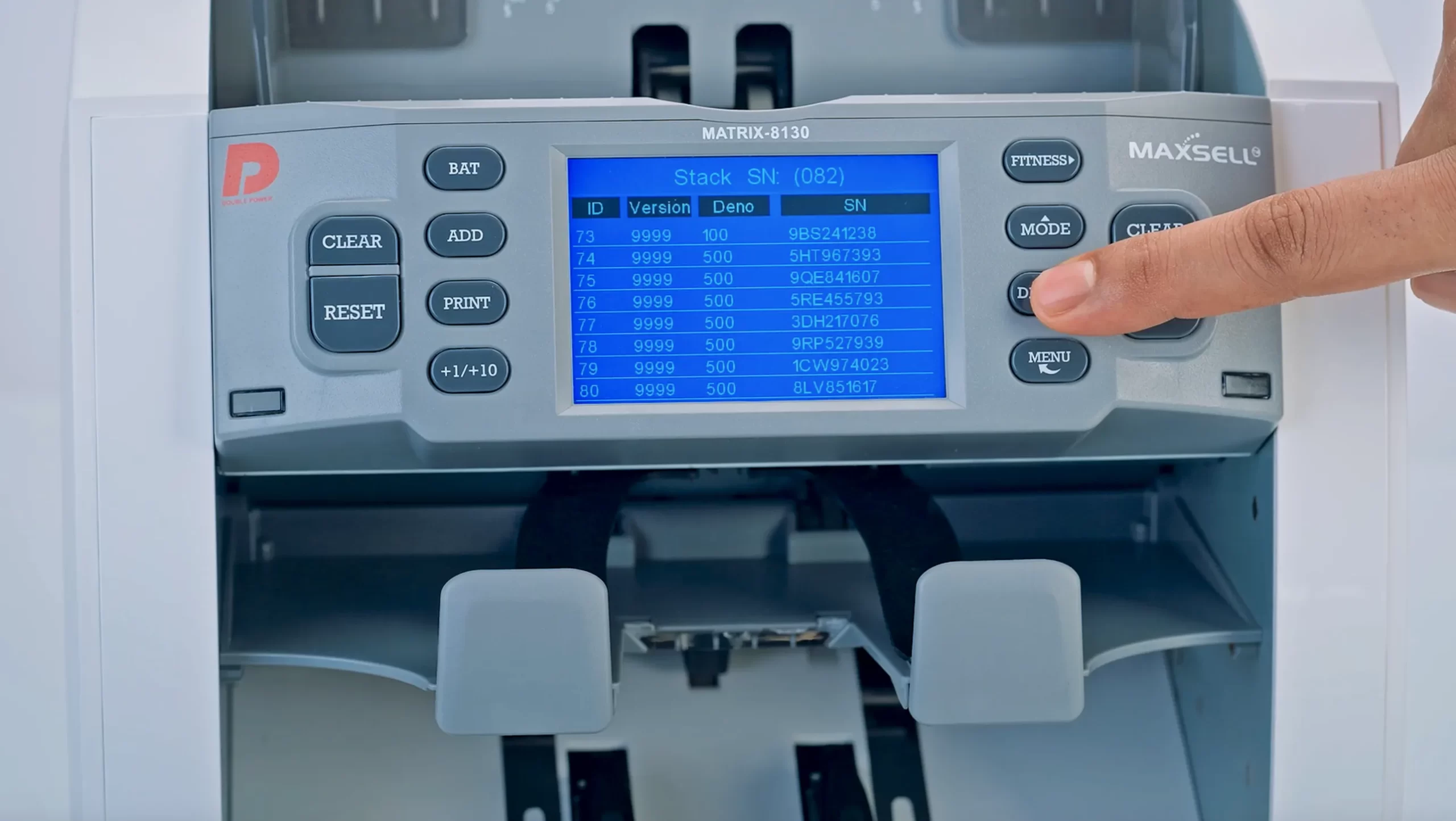 Matrix 8130 | 1+1 Pocket Banknote Sorting Machine - Image 5